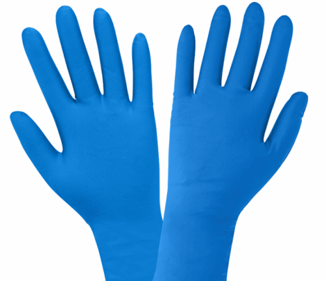 BUCKET O' BLUE GLOVES