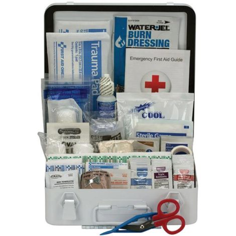 OSHA AND ANSI COMPLIANT FIRST AID KIT (50 PERSON)