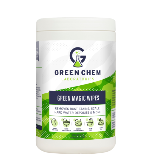 GREEN MAGIC WIPES (Limescale & Soap Scum Remover Wipes)