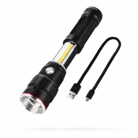 RECHARGEABLE FLASHLIGHT (500 LUMEN LED)