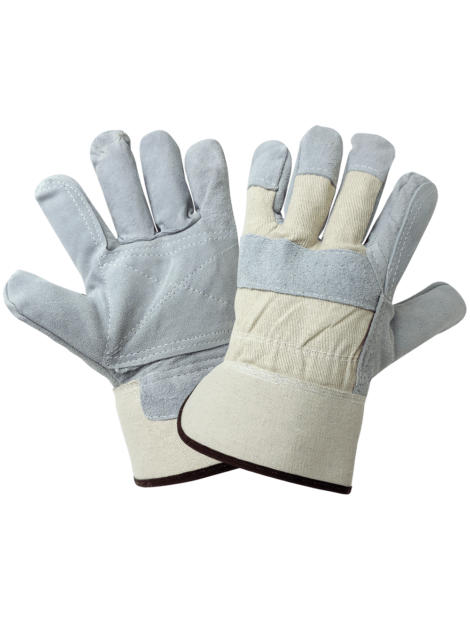 SPLIT COWHIDE DOUBLE PALM GLOVES